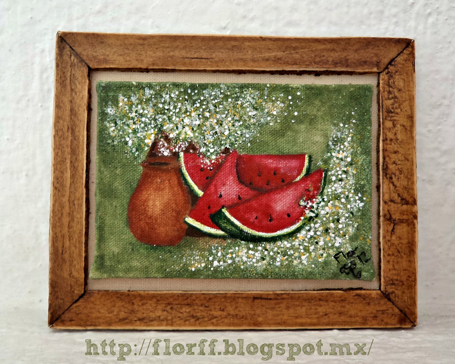 Flor&FF: Cuadro y mueble para el comedor ÜÜÜ