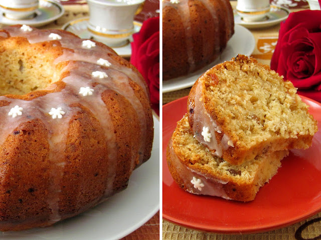 Овсяно-медовый кекс с изюмом и лимонной ноткой