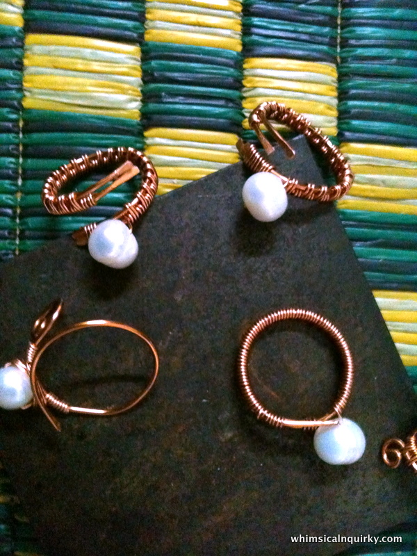 WHIMSICALNQUIRKY WIRE JEWELRY Handmade Wire Jewelry