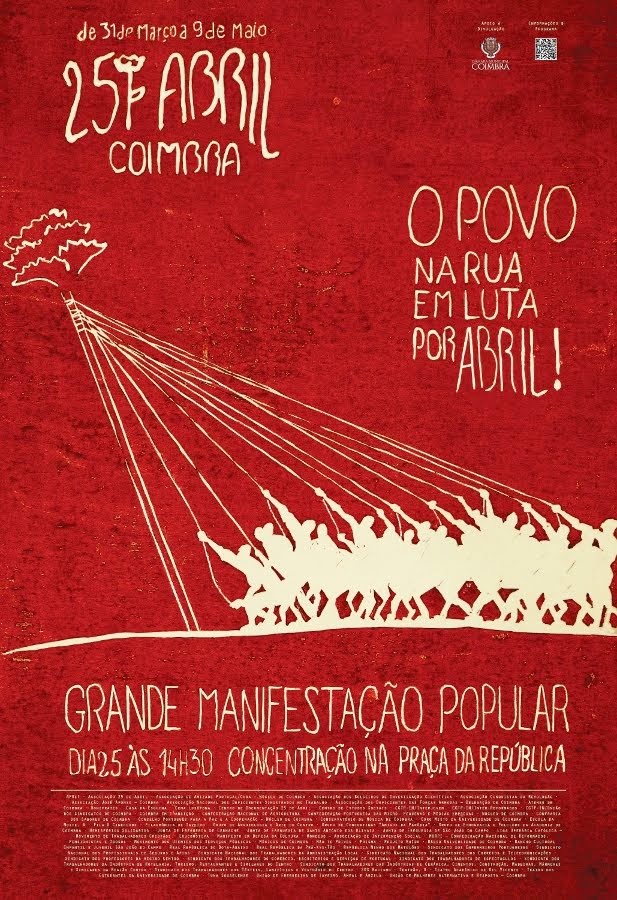 Coimbra, comemorações do 25 Abril