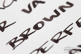 review: KWZ Dark Brown ink review: KWZ Dark Brown ink
