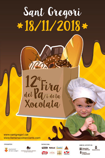 [#AgendaVadeTeca] Fira del pa i la Xocolata de Sant Gregori