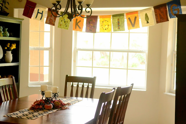 Thanksgiving Banner - Pottery Barn Knockoff