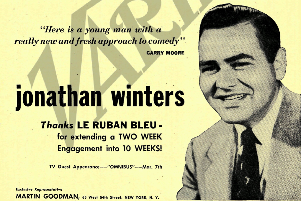 Joyce's Take: Jonathan Winters