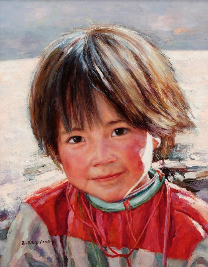 Barry Yang. Портреты детей 23