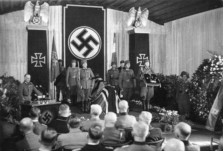 The Funeral Of Erwin Rommel
