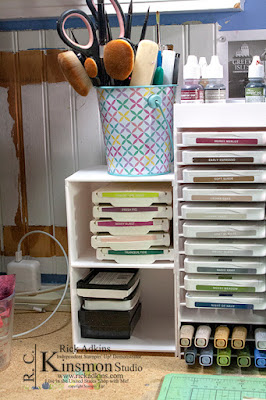 My Storage by Stampin' Up! Setup What It Did To My Desk & my Attitude ...