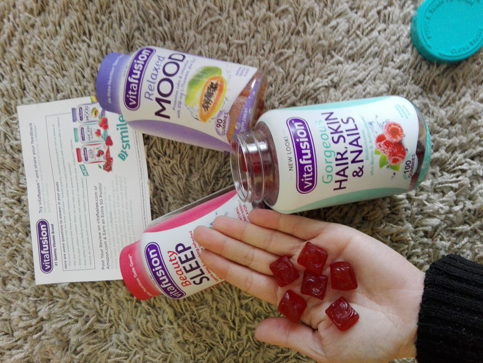 mil campanillas..........: Probando vitafusión gominolas