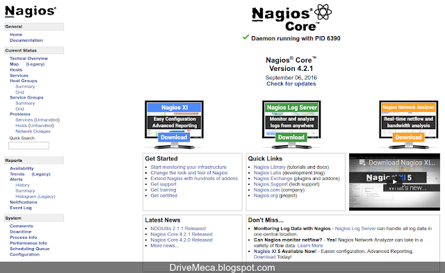 DriveMeca instalando Nagios en un servidor Linux Centos 6.x / 7.x paso a paso DriveMeca instalando Nagios en un servidor Linux Centos 6.x / 7.x paso a paso