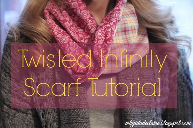 Twisted Infinity Scarf Tutorial