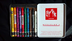 crayons neocolor ache caran watercolor ii