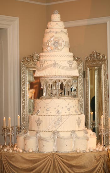 Blinged Out Wedding Cakes Blinged Out Wedding Cakes