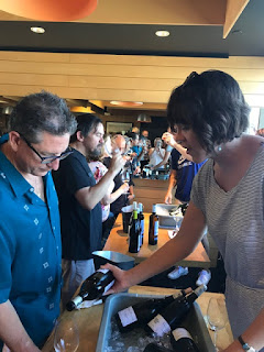 Wine festival pourer