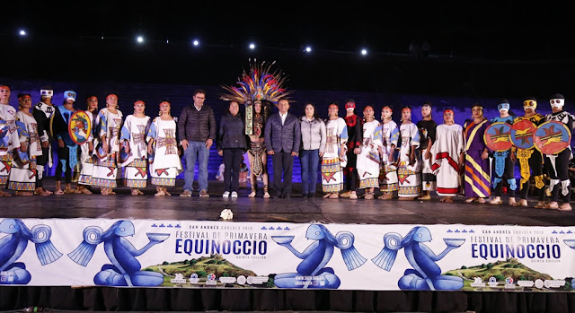 Leo Paisano clausura el 5° Festival Equinoccio de Primavera San Andrés Cholula 2018