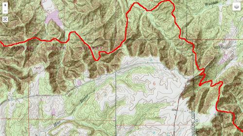 Knobstone Trail Map