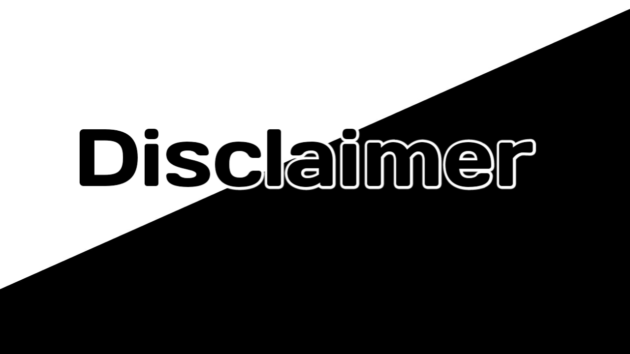 Disclaimer