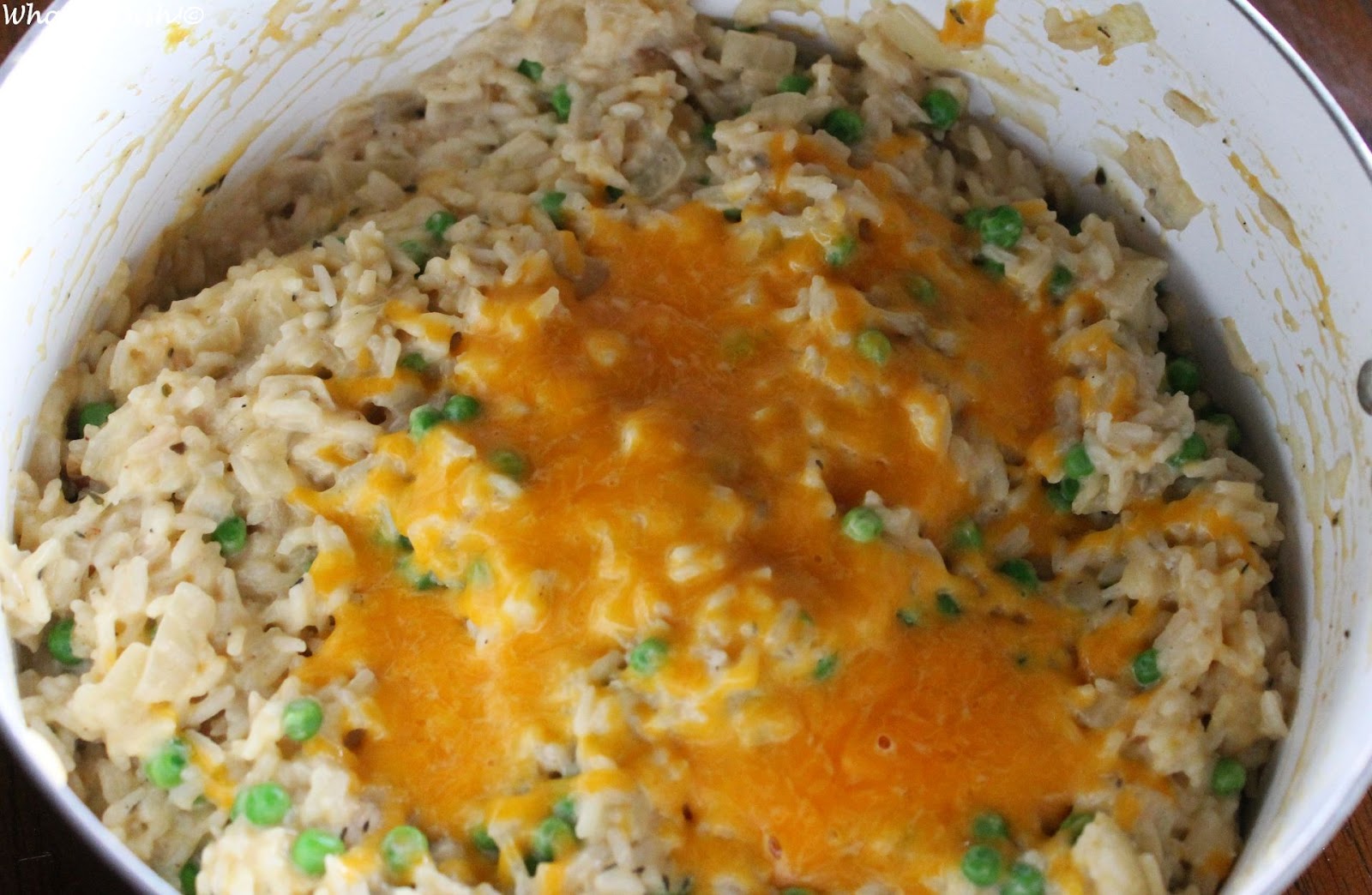 What A Dish! OnePot Creamy Chicken & Rice Casserole