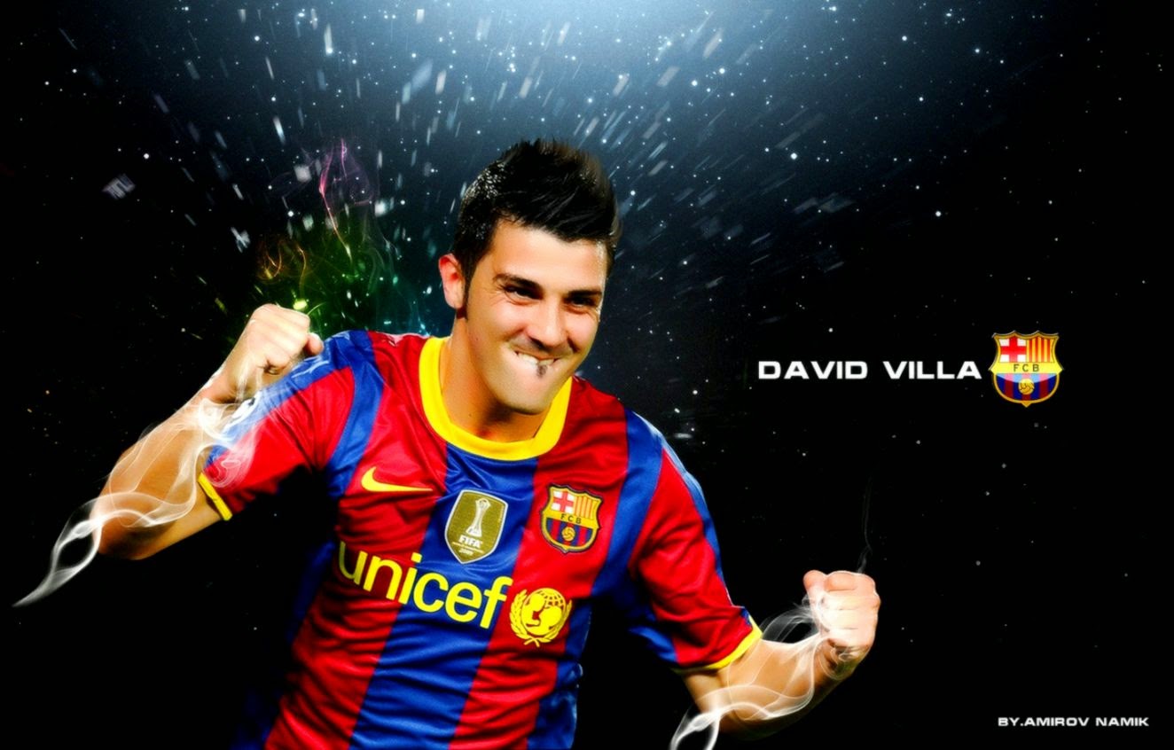 David Villa FC Barcelona Wallpaper   David Villa Wallpaper