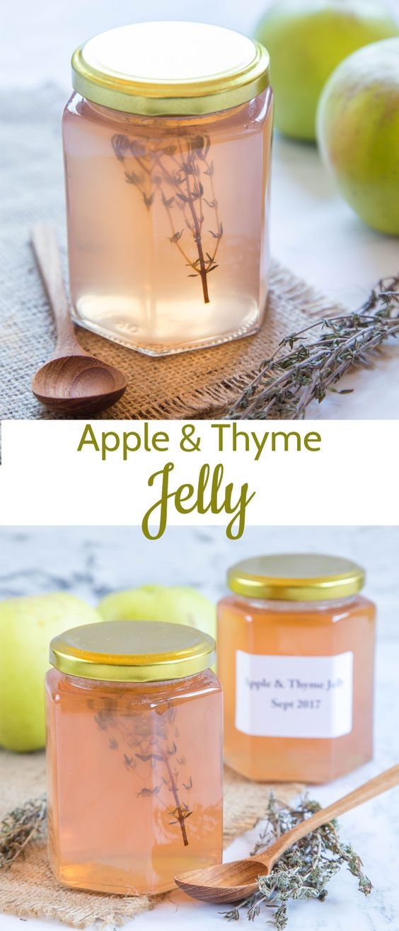 Apple Jelly with Thyme