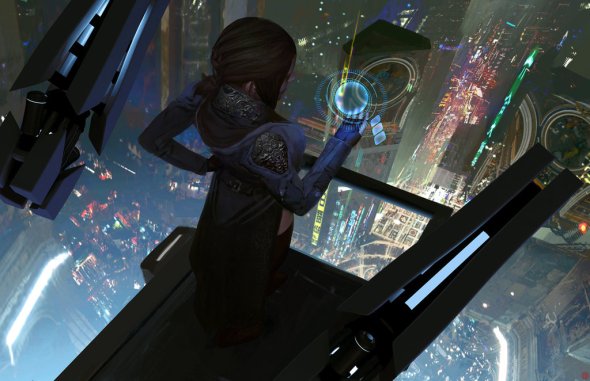 Brandon Liao deviantart artstation ilustrações ficção científica fantasia cyberpunk sombrio