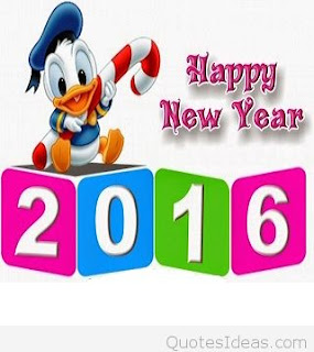 Gambar Animasi DP BBM Selamat Tahun Baru 2016 Terbaru