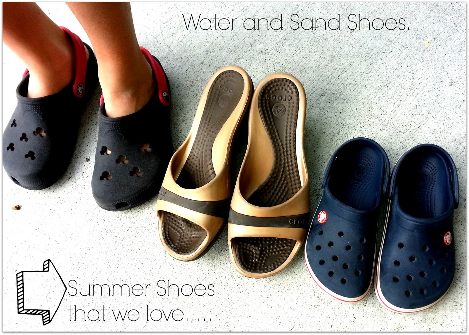 Summer Shoes perfect for Water and Sand - Crocs Shoes