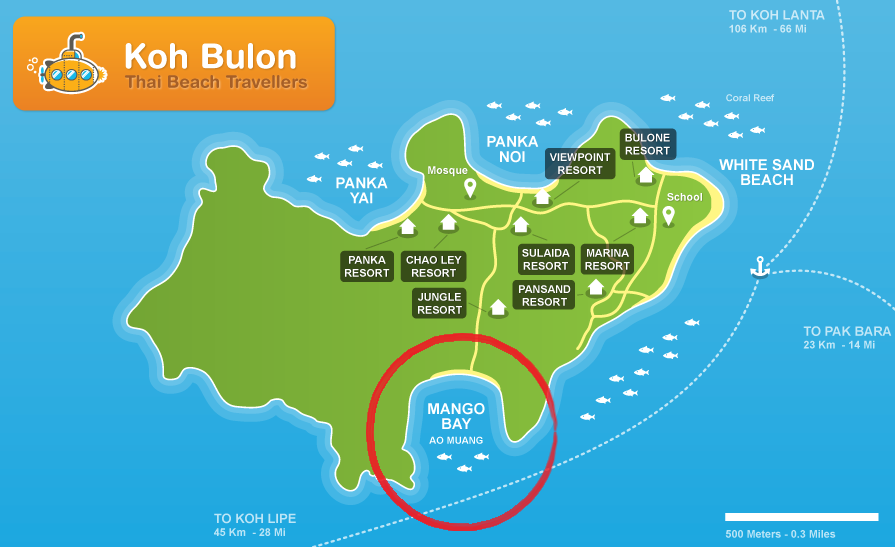 Insula Bulon Islands Floating bridge on Bulon Island
