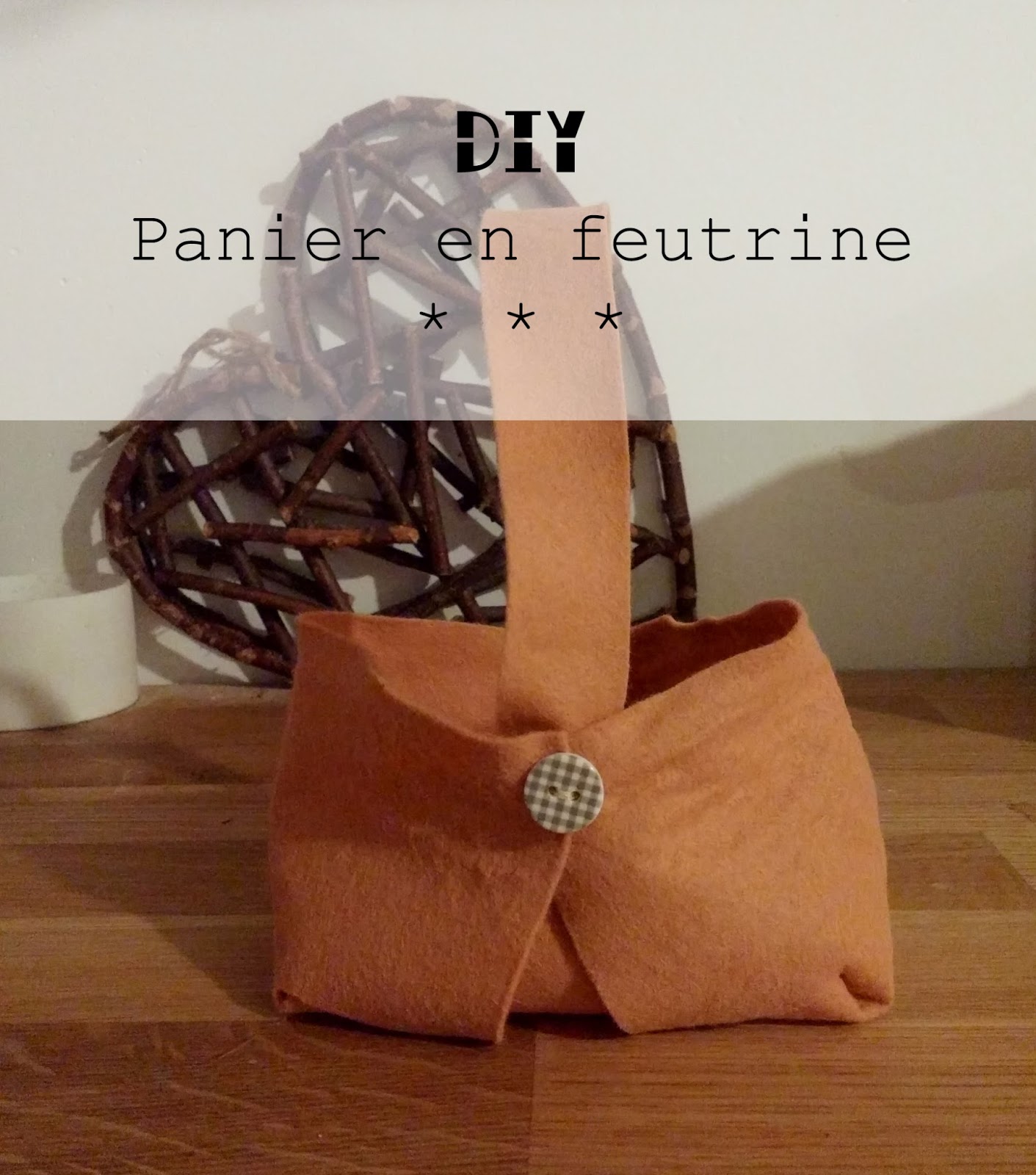 Tuto ultra facile - Petit sac en feutrine pour ramasser les oeufs - Les Tuto ultra facile - Petit sac en feutrine pour ramasser les oeufs - Les