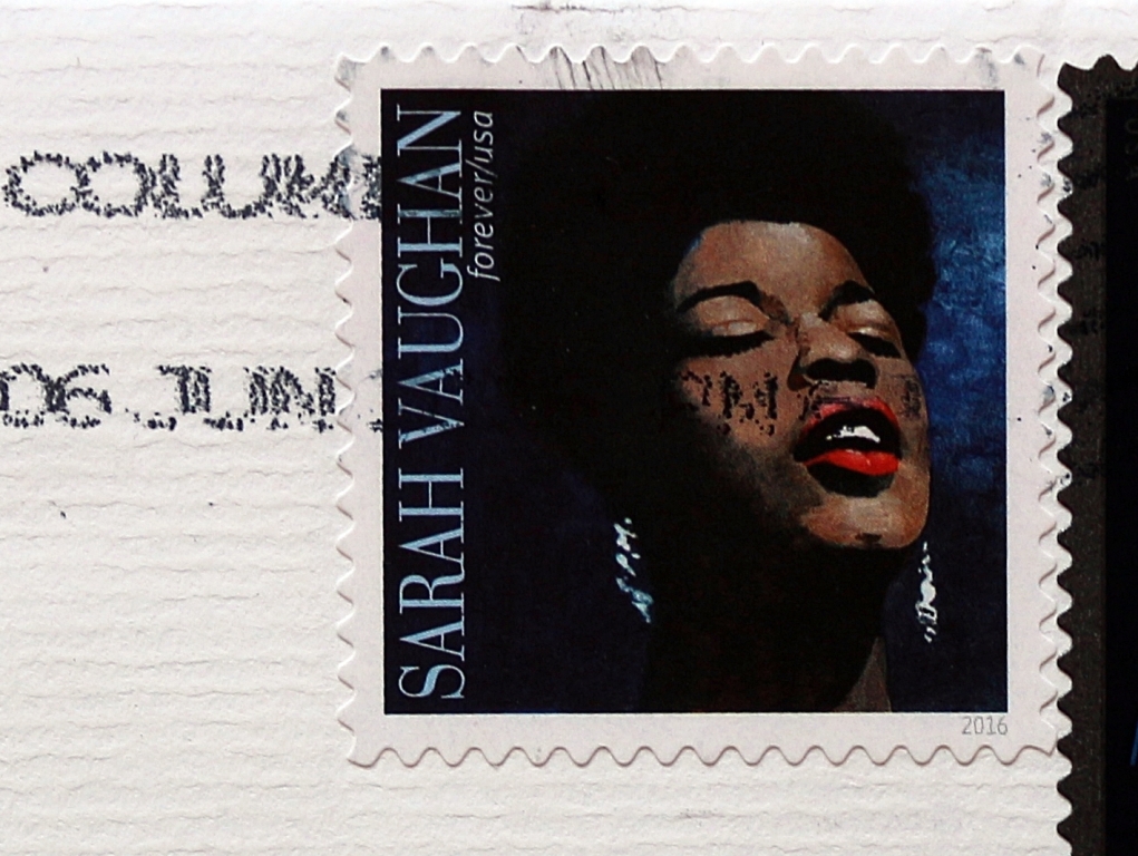 Mail Adventures Women on Stamps Music Icons