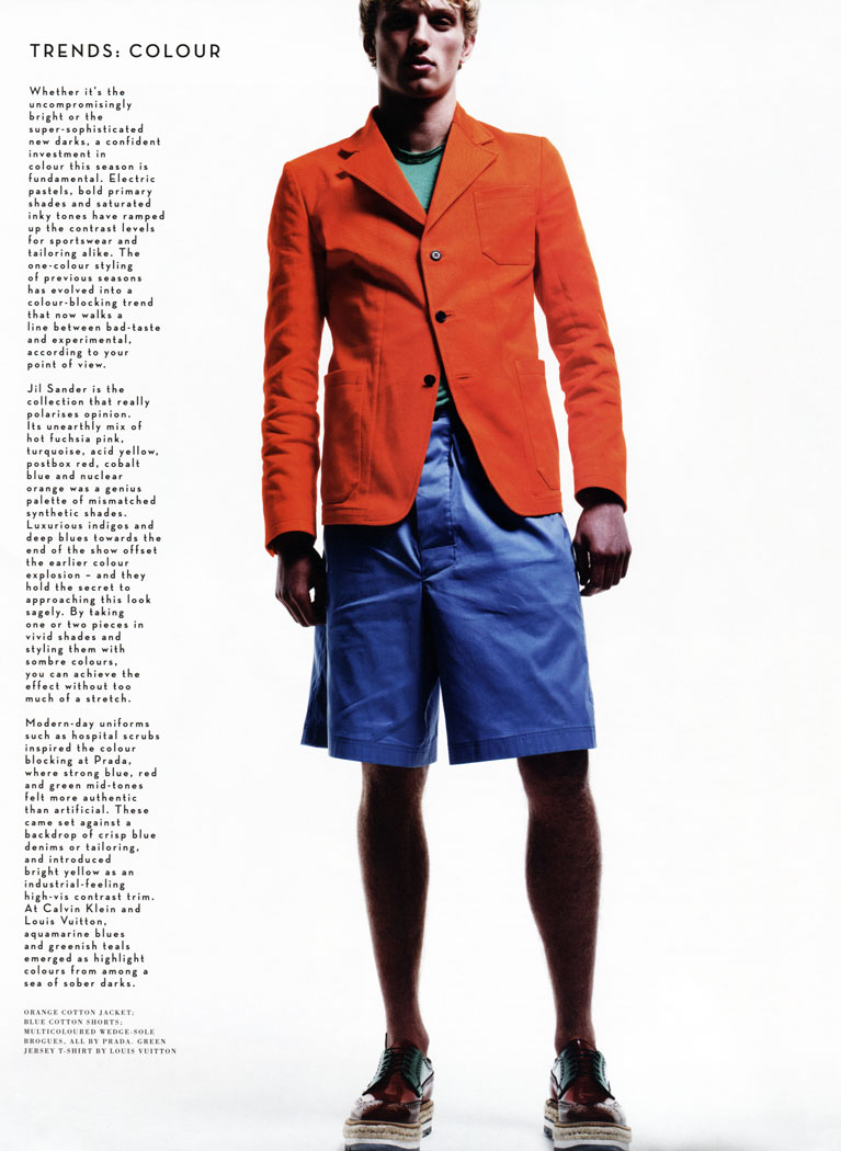 Fashion Style EDITORIAL GQ Style UK "TRENDS"
