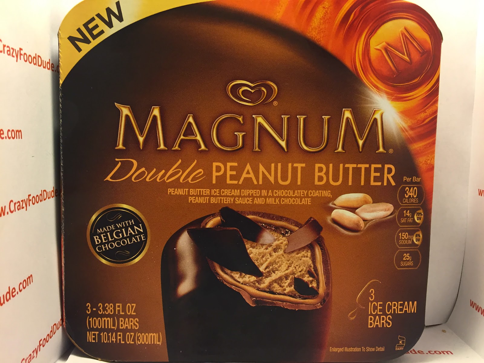 Crazy Food Dude: Review: Magnum Double Peanut Butter Ice ...