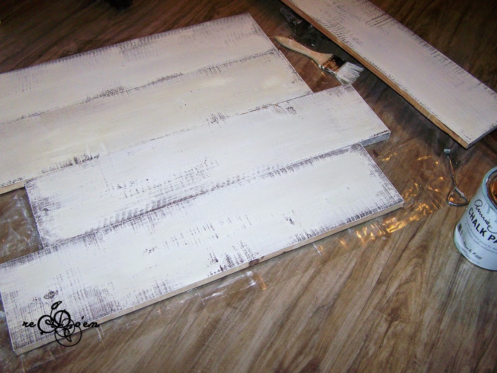 Redoem DIY backdrop or how to make barn wood