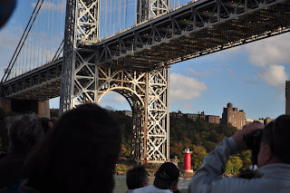 Little Red Lighthouse, under the GW Bridge, Circle Line cruise