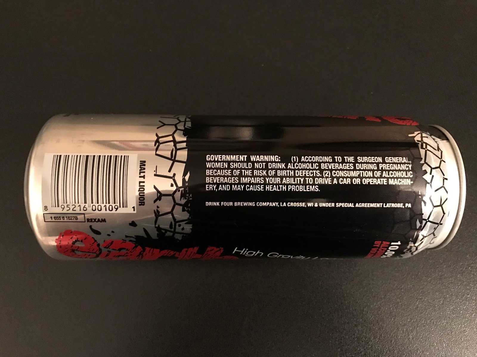 Malt Liquor Of The Week Earthquake High Gravity Lager Bumming with