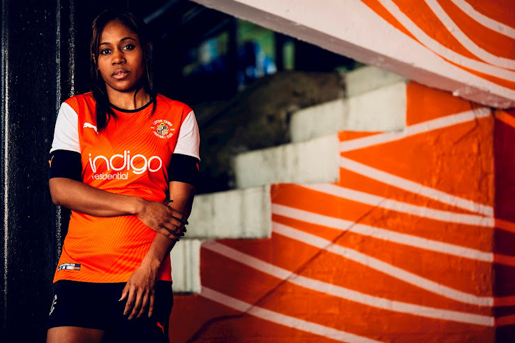 luton town adidas shirt