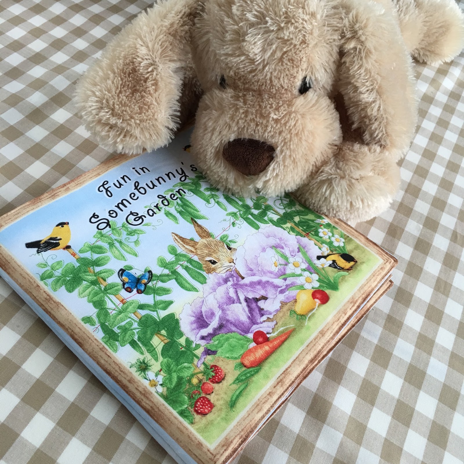 Carried Away Quilting Cloth Children's Book from Quilt Girls