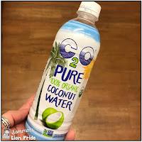 bottle of coconut water