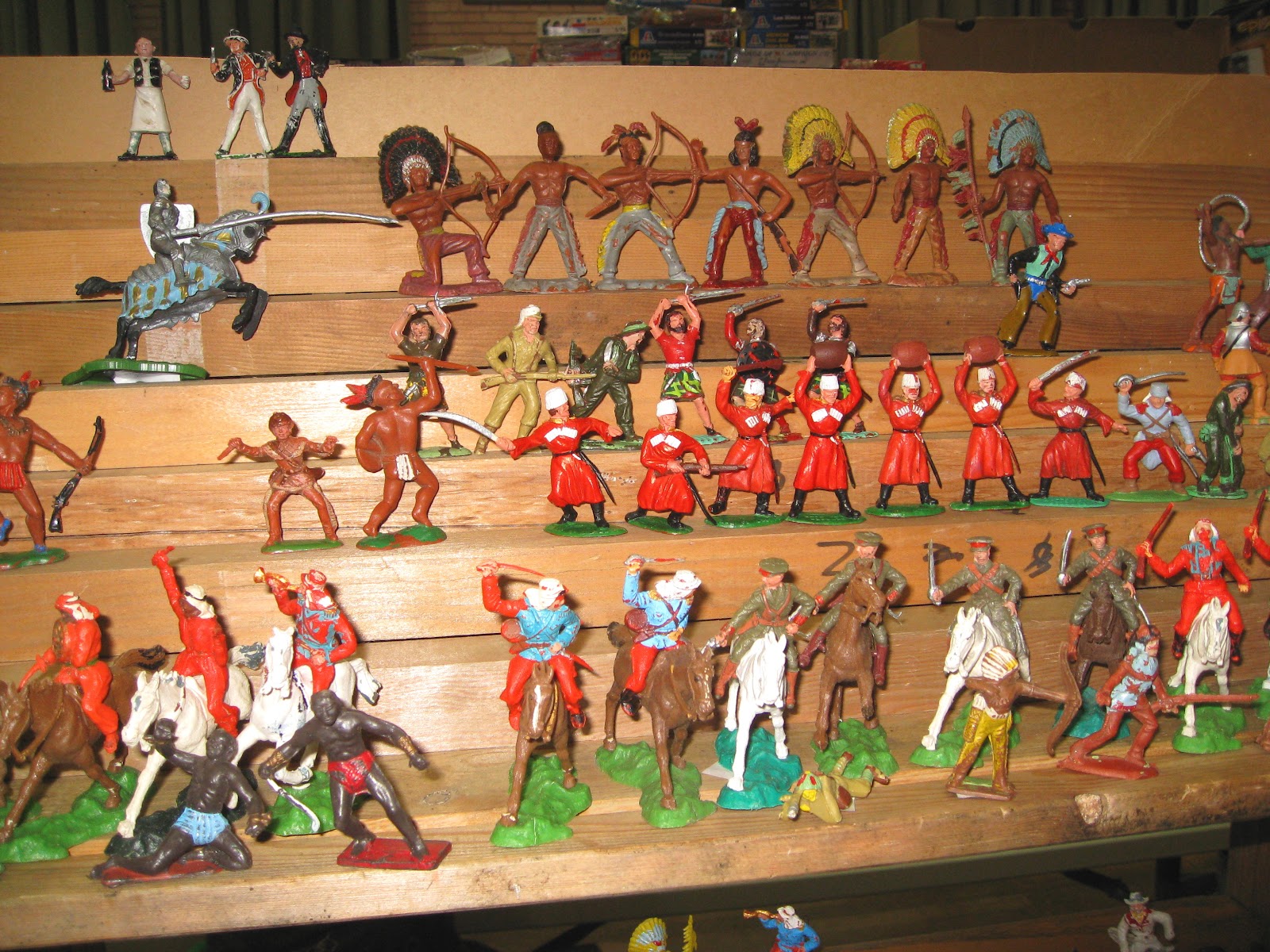 Collecting Toy Soldiers Seen at the Plastic Warrior Show May 2012