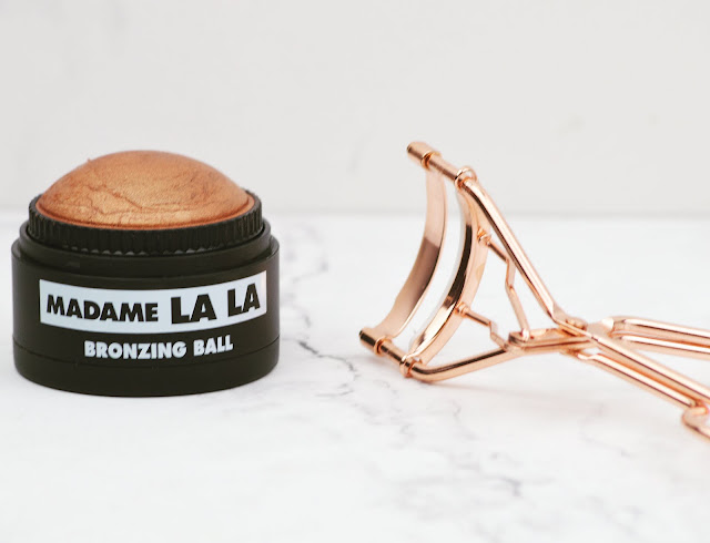 Lovelaughslipstick blog - Madame LA LA Bronzing Ball Cream Bronzer Makeup Review