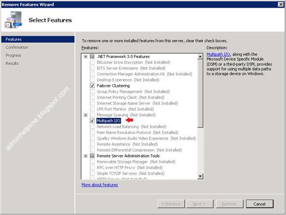 how to check mpio version on windows 2008