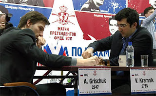 Echecs à Kazan : la demi-finale 100% russe entre Vladimir Kramnik (2785) et Alexander Grischuk 