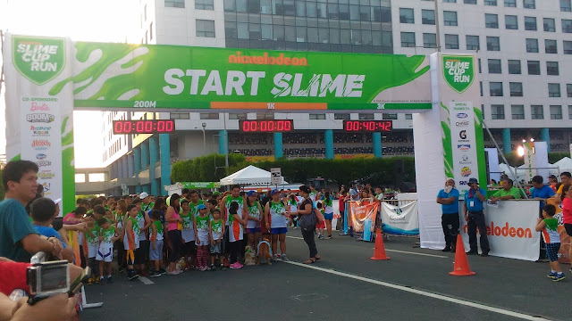 Start Slime of the Nickelodeon Slime Cup Run 2016