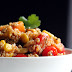 Salade de quinoa, tomates et maïs