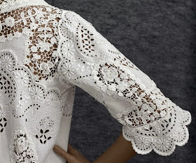embridery with lace
