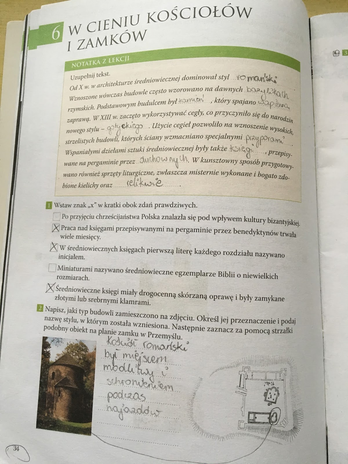 Sprawdzian Z Historii śladami Przeszłości 2 Rzeczpospolita W Xvi Wieku ŚLADAMI PRZESZŁOŚCI 2 - W cieniu kościołów i zamków | Rozwiązania