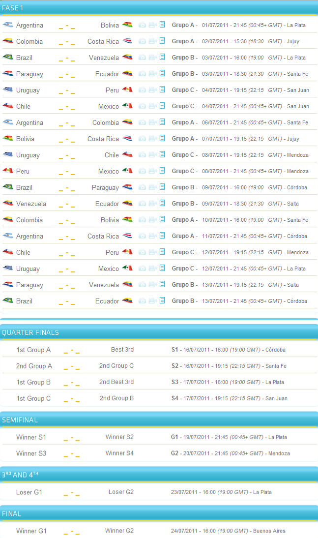 SOCCER SOUL: Argentina vs Bolivia LIVE Copa America 2011 Coverage, TV