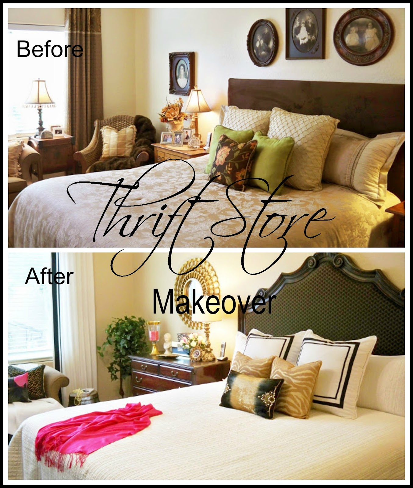 A Stroll Thru Life Thrift Store Room Makeover 2 Master Bedroom