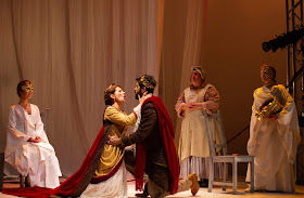 IN REVIEW: the cast of Florentine Opera's March 2019 production of Claudio Monteverdi's L'INCORONAZIONE DI POPPEA [Photograph by Kathy Wittman, © by Ball Square Films]
