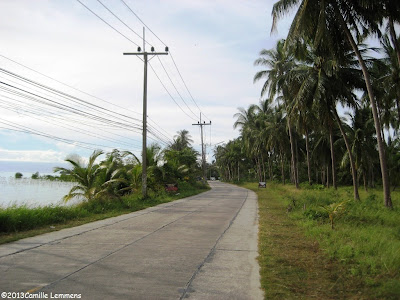 Koh Phangan coastal road