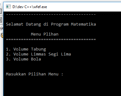 Juragan Coding C++: Cara Membuat daftar Menu Dengan Menggunaknan ...